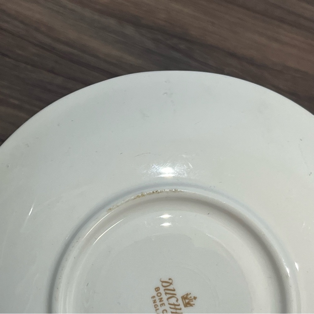 Vtg 1981 Duchess Bone China Commemorative Prince Charles Princess Diana  Saucer - Picture 14 of 16